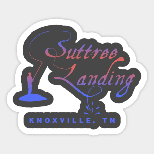 Suttree Landing Fisherman Sticker